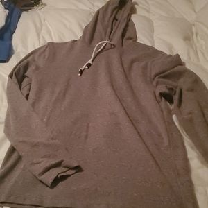 Hooded long sleeve shirt